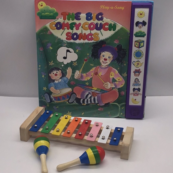 Other Rare Vintage The Big Comfy Couch Song Book Bundle Poshmark